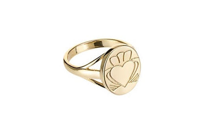 Heart Strong Claddagh Sovereign Ring