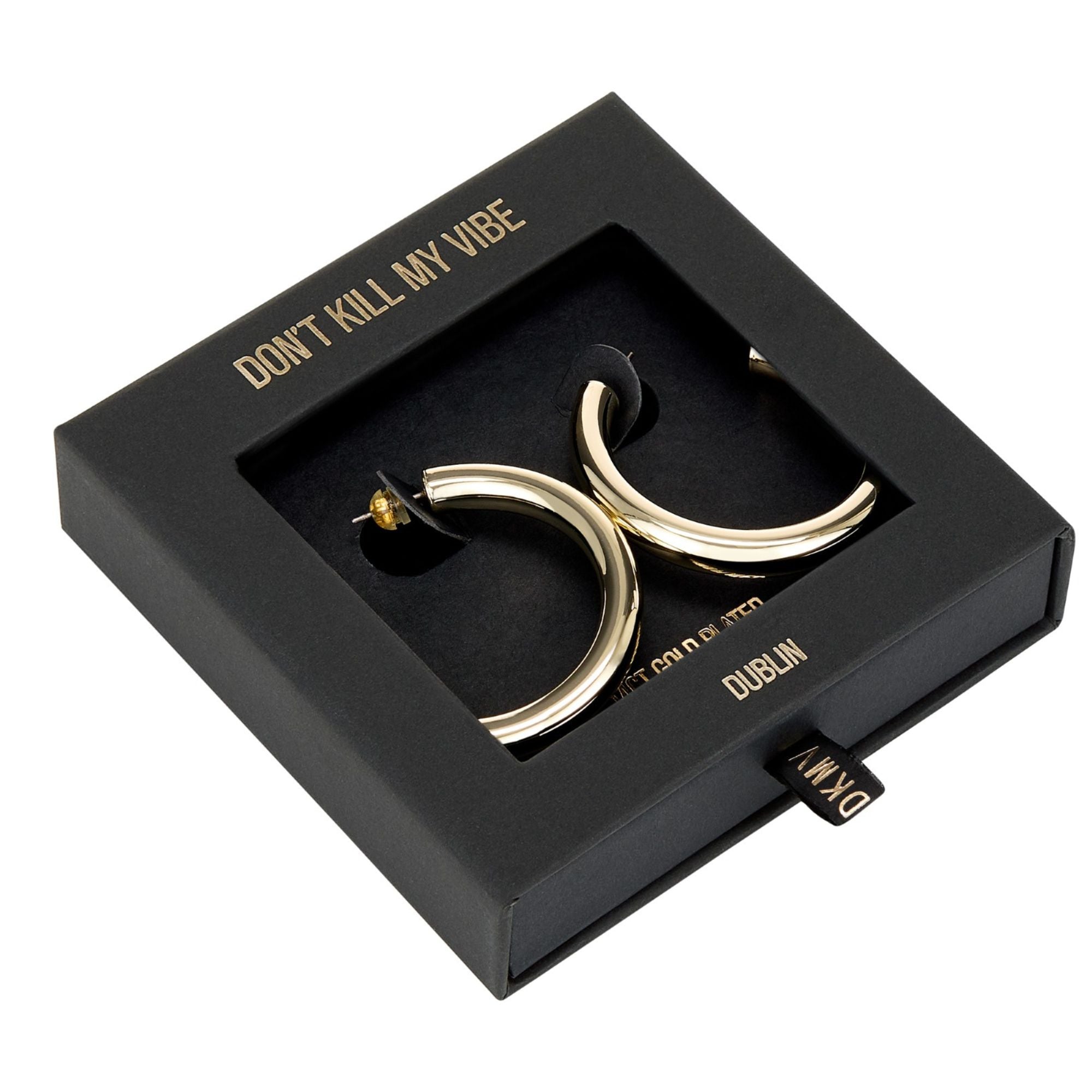 Gold Ery Day 2.0 Hoop Earrings in Gift Box