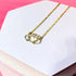 Have My Heart Gold Claddagh Necklace Display