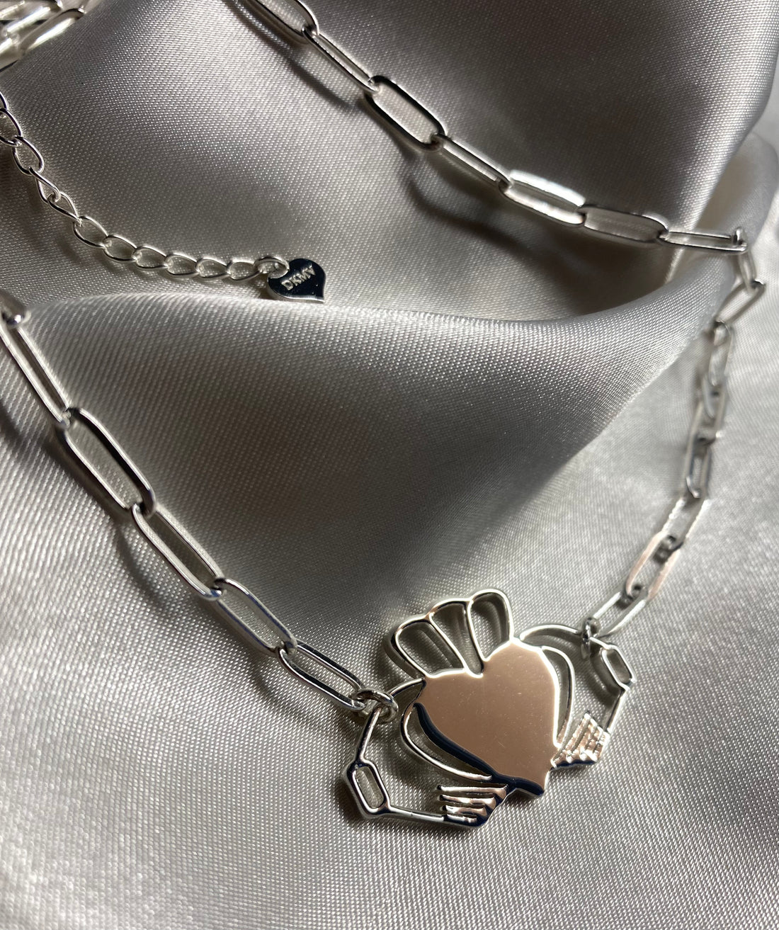 Heart Strong Claddagh Necklace