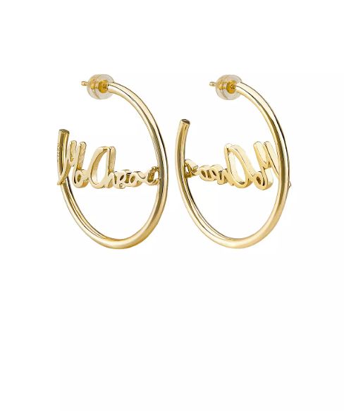 Mo Chroí Hoop Earrings