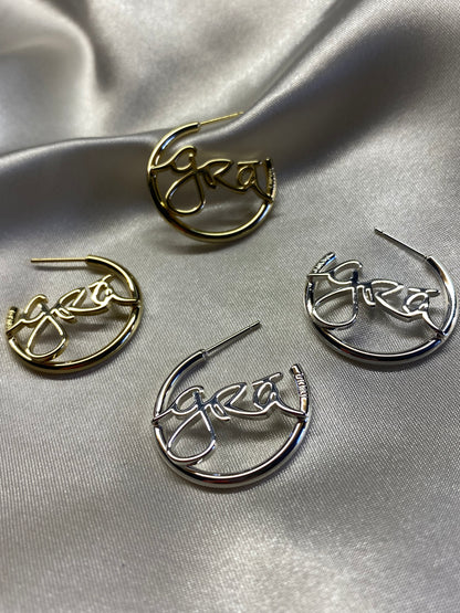 Grá Beag Hoop Earrings